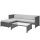 [casa.pro] Gartenlounge Polyrattan hellgrau Bild 1