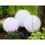 Kugelleuchte 3er-Set 30,25,25 cm Gartenkugel Solar LED Kugel Garten Kugellampe Bild 1