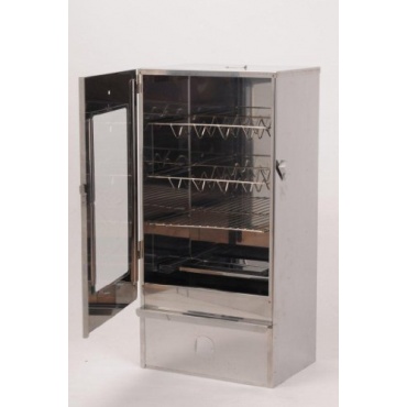 XXL Edelstahl 0,80 m Rucherofen Rucherschrank, Heimtiercenter Bild 1