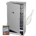 Kastenrucherofen Deluxe 110cm XXL Klapptre mit Themometer, Rucherofen Bild 1