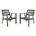 Ambientehome Doppel Gartensessel Taupegrau Bild 1