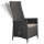 Polyrattan Gartensessel grau meliert Bild 2
