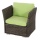 Sessel Gartensessel Siena Polyrattan Bild 1