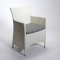 Destiny Gartensessel Wei Polyrattan Bild 1