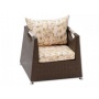 aniba Design Gartensessel Polyrattan braun Bild 1