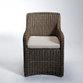 Destiny Gartensessel Polyrattan Braun Bild 1