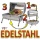 XXL CAMPING Edelstahl Grill Holzkohle Tischgrill Klappgrill von BTV Bild 4