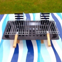 Tischgrill Barbecue-Grill Holzkohlegrill Campinggrill von SN-Import Bild 1