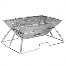 Folding Holzkohle BBQ Grill aus Edelstahl, Tischgrill von Quick Grill Bild 1