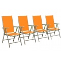 4er Set Gartensthle Bild 1