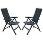 KMH Gartensthle 2er Set Polyrattan  Bild 1