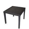 Gartentisch Schwarz 79x79cm Bild 1