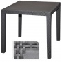Gartentisch anthrazit 79 x 79 cm Bild 1