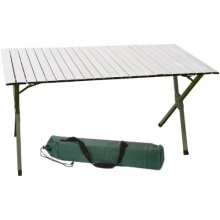 Grizzly Pyle Gartentisch Aluminium 141x70cm Bild 1