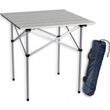 Grizzly Pyle Gartentisch Aluminium 70x70x70cm Bild 1