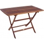Gartentisch 120x70cm Holz Bild 1