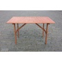 Gartentisch 120x70cm Hartholz Bild 1