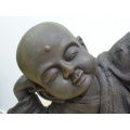 point-garden Buddha Mnch Gartenfigur liegend Bild 1