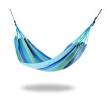 Hngematte 200x80cm blau grn gestreift Bild 1