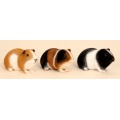 3 er Set Meerschweinchen Figuren für Haus und Garten Nagetiere Kleintiere Bild 1