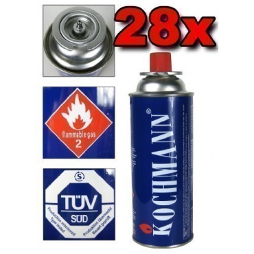 28 x GASKARTUSCHEN BUTAN GASKARTUSCHE f. GASKOCHER Bild 1