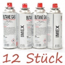 Gaskartuschen Imex, 12 Stck, fr Gaskocher Butan von MT Bild 1