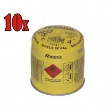 10x190g Butan Gaskartuschen Butangas Gas für Campingkocher, RSonic Bild 1