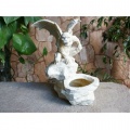 Gartenfigur Gargoyle Pflanztopf Deko Figur Bild 1