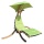 Holz Hngesessel Grn Bild 1