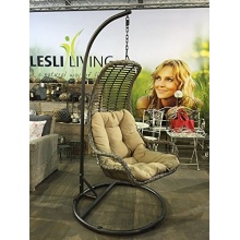 Polyrattan Hngesessel grau Bild 1