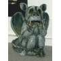 Drachen ist ngstlich Drache Deko Garten Figur Gartenfigur Skulptur Gargoyle Bild 1