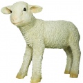 Lamm Maggie Lmmchen Schaf Garten Deko XL-Figur Skulptur 45cm! Bild 1