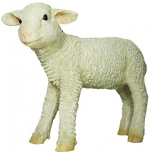 Lamm Maggie Lmmchen Schaf Garten Deko XL-Figur Skulptur 45cm! Bild 1