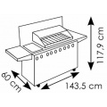 WEHNCKE DELUXE ABDECKUNG Grillabdeckung GASGRILL 144x60X118 ARTNR.15596 Bild 1
