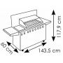 WEHNCKE DELUXE ABDECKUNG Grillabdeckung GASGRILL 144x60X118 ARTNR.15596 Bild 1