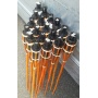 18 x 60cm Gartenfackel Bambusfackeln Party llampen Fackeln Bild 1