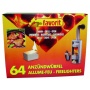 favorit 1249 Grillanznder fr Grill, Kamin und Ofen, 64-er Pack Bild 1