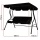 Hollywoodschaukel Beige 180x130x173cm Bild 1