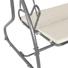 Hollywoodschaukel beige 202,5m fr 4 Personen Bild 1