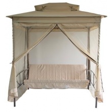 Hollywoodschaukel in Beige Bild 1