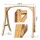 Hollywoodschaukel aus Holz Bild 5