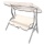 Hollywoodschaukel 3 Sitzer Beige Bild 1