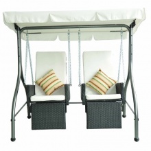 Polyrattan Hollywoodschaukel Bild 1