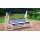 4-sitzer Hollywoodschaukel blau weiss Bild 1