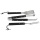 Contento 672044 Grillbesteck Set, Gabel, Zange, Wender Bild 1