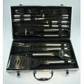 17-teiliges Grillbesteck Set, Alu Koffer von BBQ Bild 1