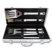 BBQ Grillbesteck Set 5-teilig, Edelstahl von Prokira Bild 1