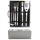 BBQ Grillbesteck Set 5-teilig, Edelstahl von Prokira Bild 2