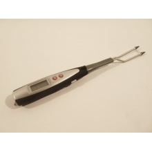 I&undO BBQ Grillgabel mit Thermometer und Licht Bild 1