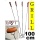 24er lange 1 m Grillspiee mit Grillgabel von BTV Bild 4